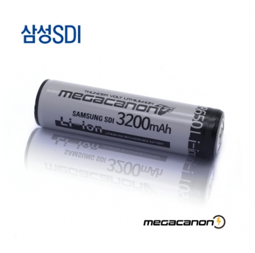 [메가캐논]MEGACANON 3200 /삼성SDI 32A Cell 3200mAh(보호회로) /KC인증