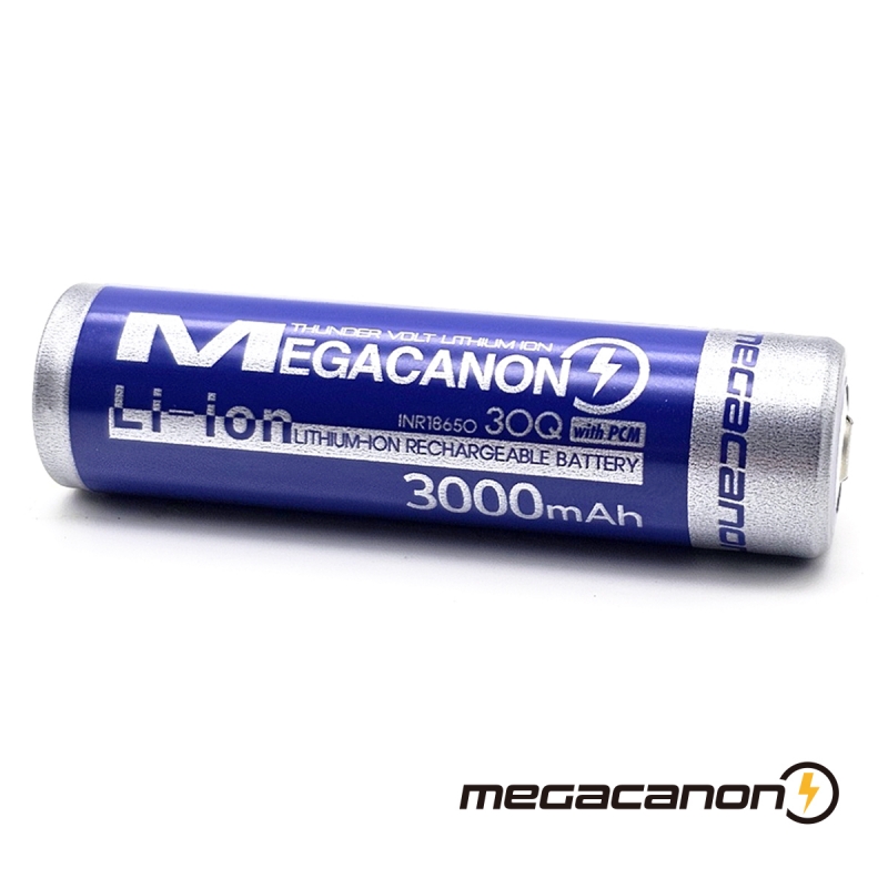 메가캐논 18650 삼성SDI INR18650-30Q 보호회로 MEGACANON 3000mAh