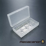 [메가캐논]18650 리튬전지 케이스 2개용 배터리 보관함/ 18650 Battery Storage Box